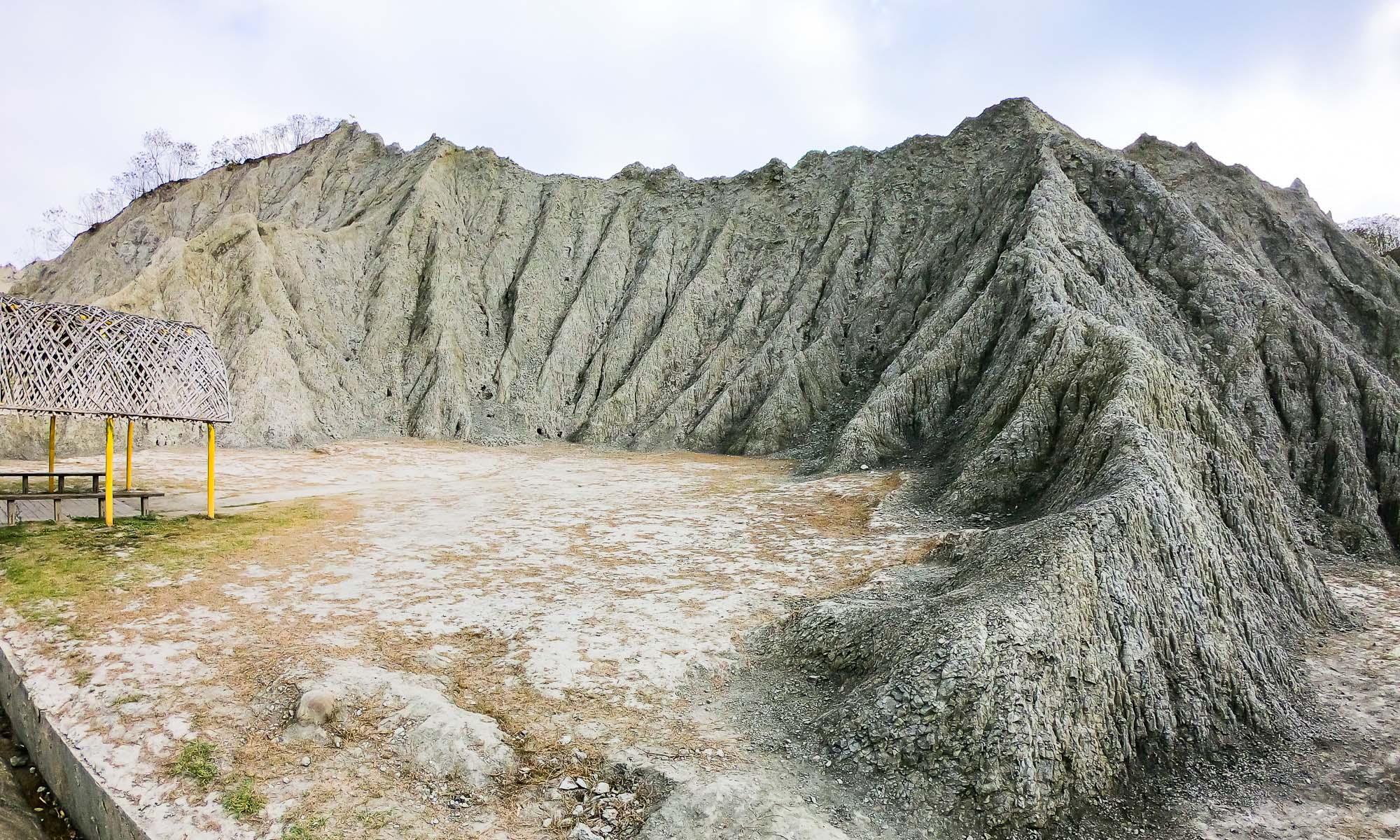 The crumbling landscapes of Tianliao Moon World.