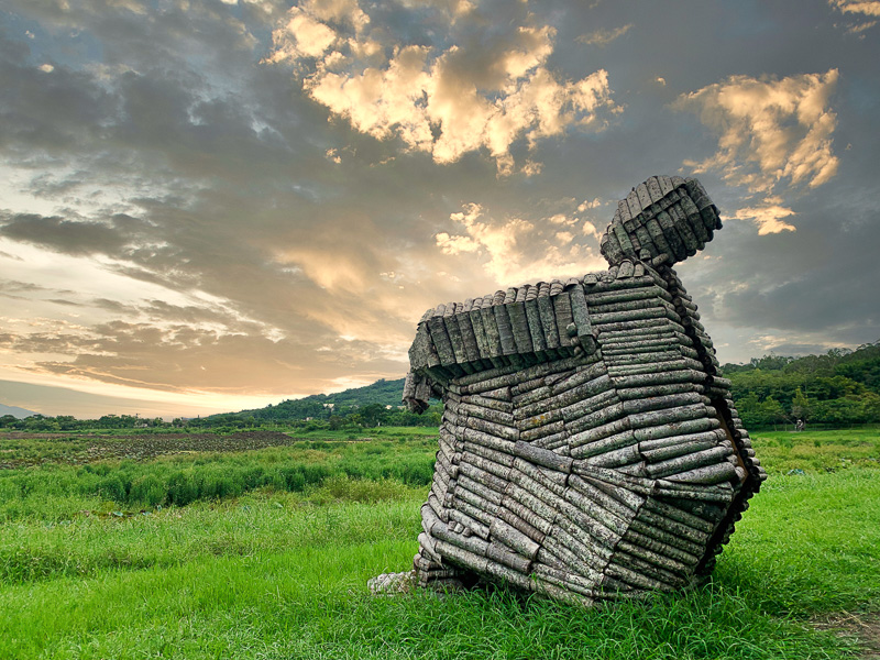 The East Rift Valley Land Art Festival features installations by local and foreign artists.