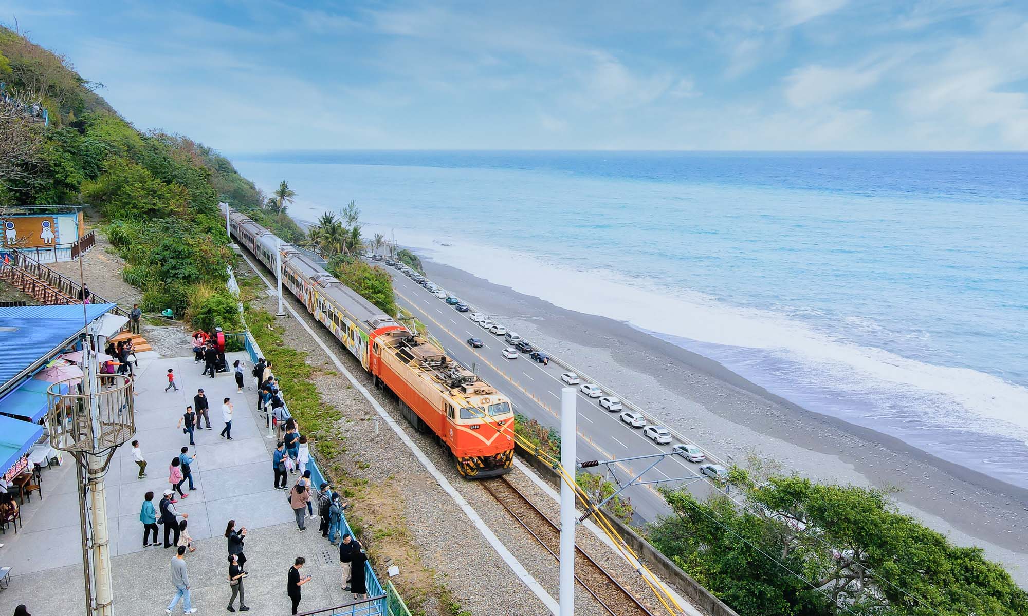 Duoliang Train Station is located on the Eastern Line between Taitung and Pingtung.