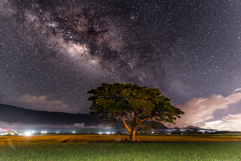 The east rift valley is an ideal place to escape light pollution.