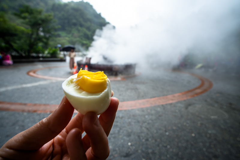 Hot spring eggs taste uniquely delicious!